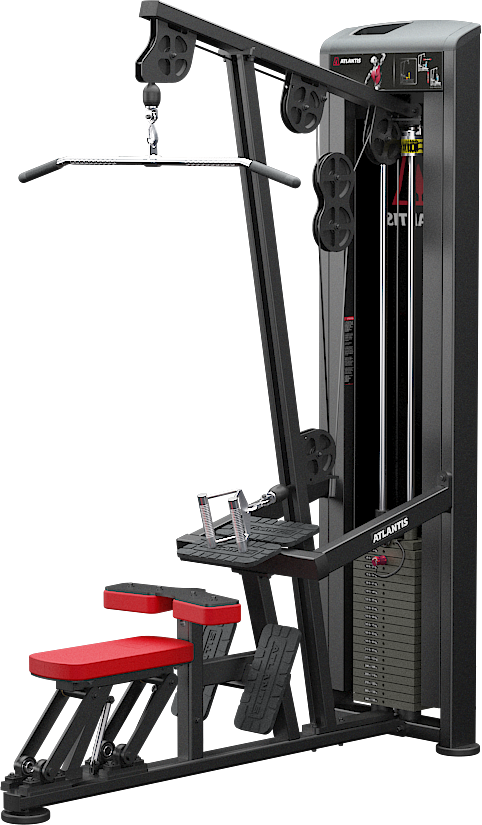 Lat pulldown/ Low row combo (heavy stack)