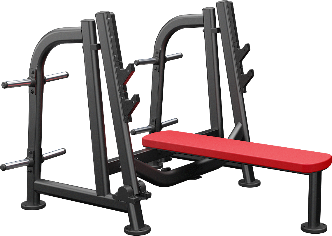 Olympic flat bench press (with pivot)